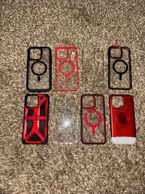 UAG Monarch SerieS MagSafe IPhone 15 Pro Max Case LOT of 8